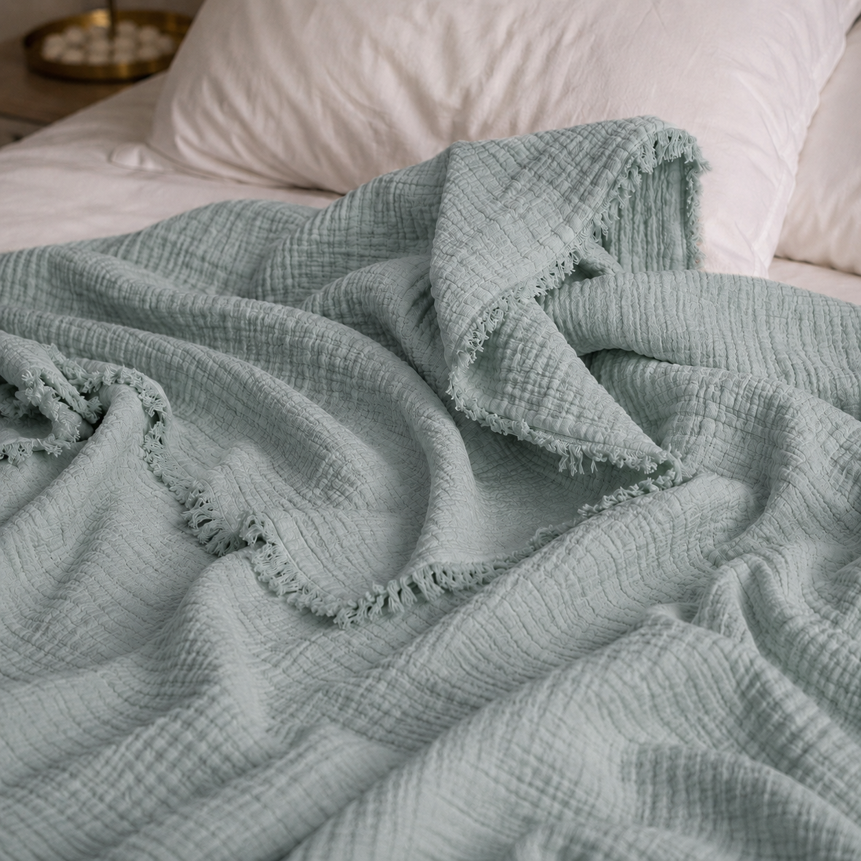 Bubbles Coverlet