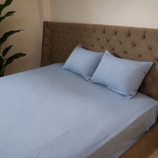 Microfiber Fitted Bed Sheet Set