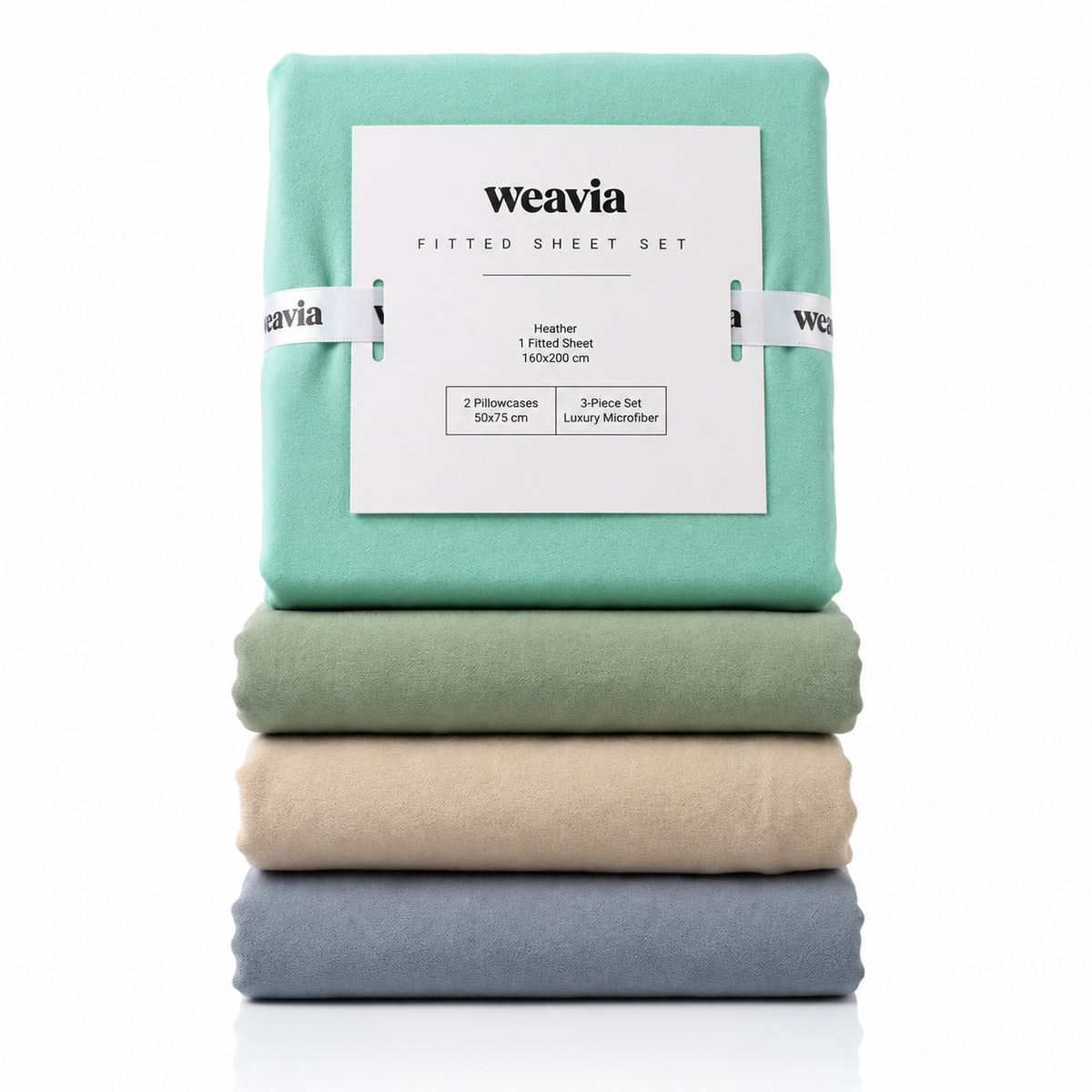 Microfiber Fitted Bed Sheet Set
