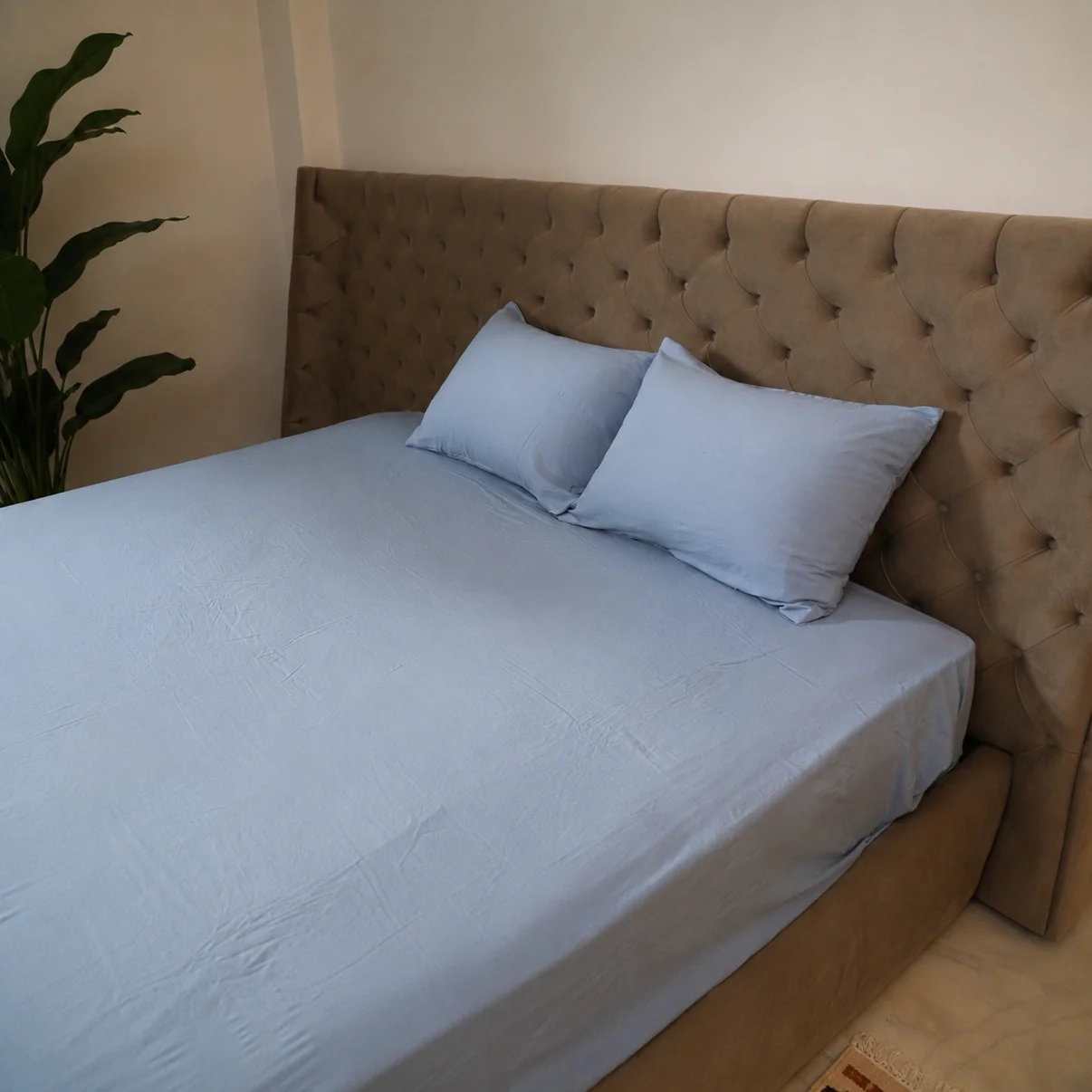 Microfiber Fitted Bed Sheet Set